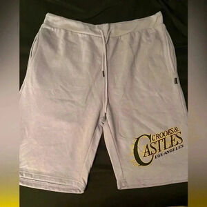 Crooks and castle light purple shorts size xl NWT